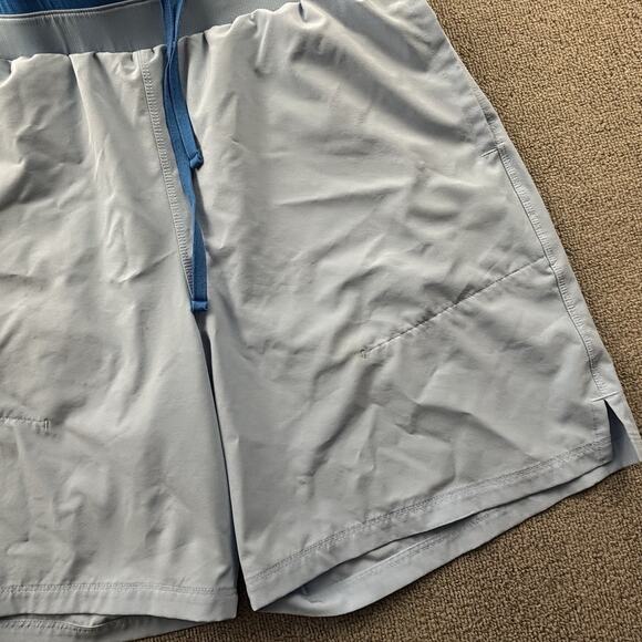 Fabletics Shorts Adult Size Large Blue Active Athleisure Casual Training Men's - Picture 5 of 12